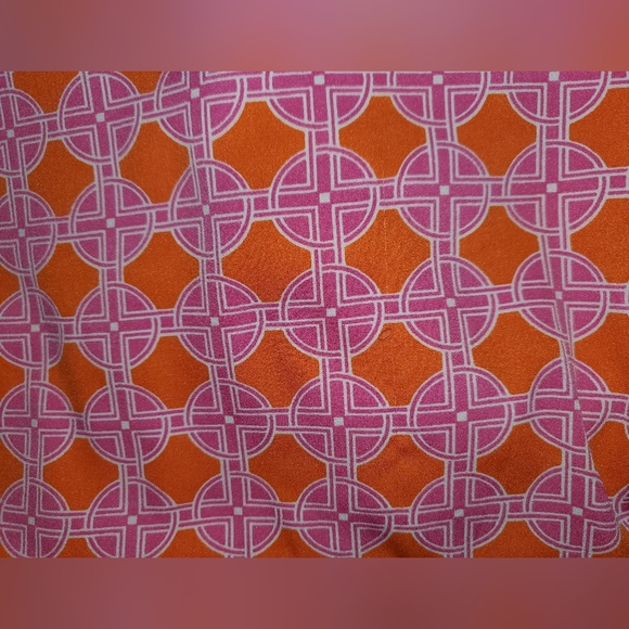 Banana Republic Pink and Orange Smocked Tank Top - Picture 8 of 8